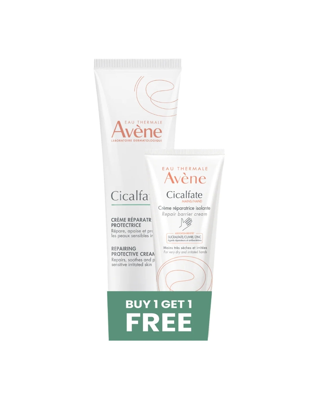Avène Cicalfate Repairing Protective Cream + FREE Cicalfate Hand Cream