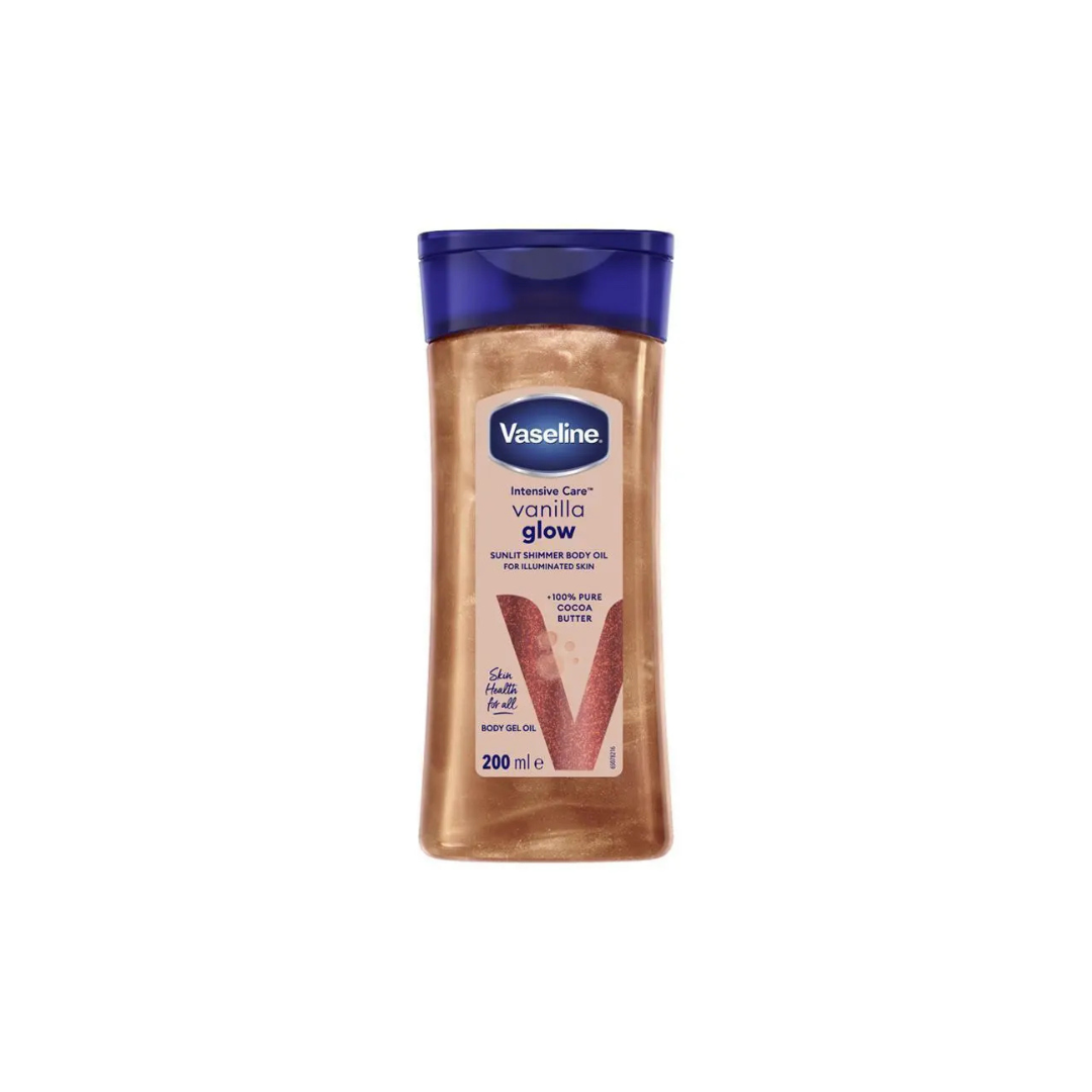 Vaseline Vanilla Glow Body Gel Oil