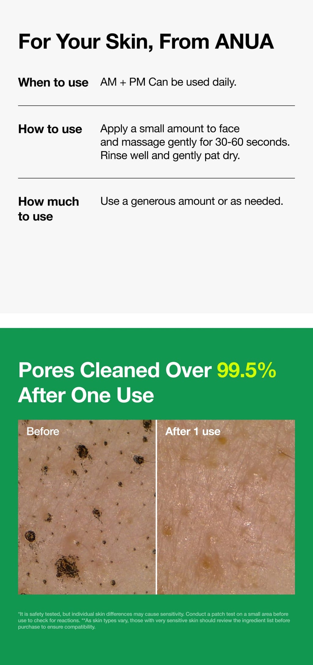 Anua Heartleaf+ BHA Pore Deep Cleansing Foam