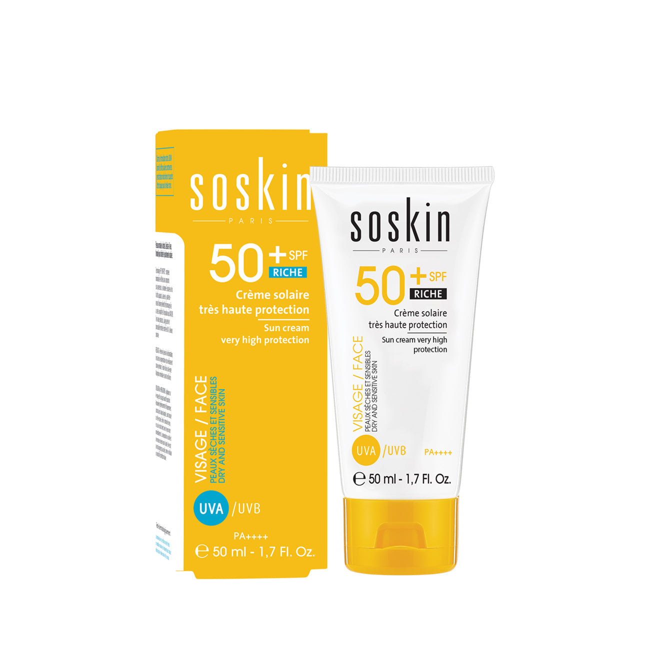 Soskin Crème Solaire SPF50
