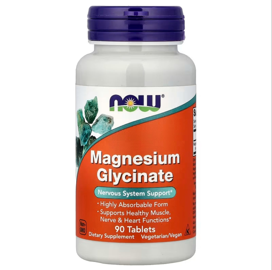 NOW Magnesium Glycinate (90 tab)
