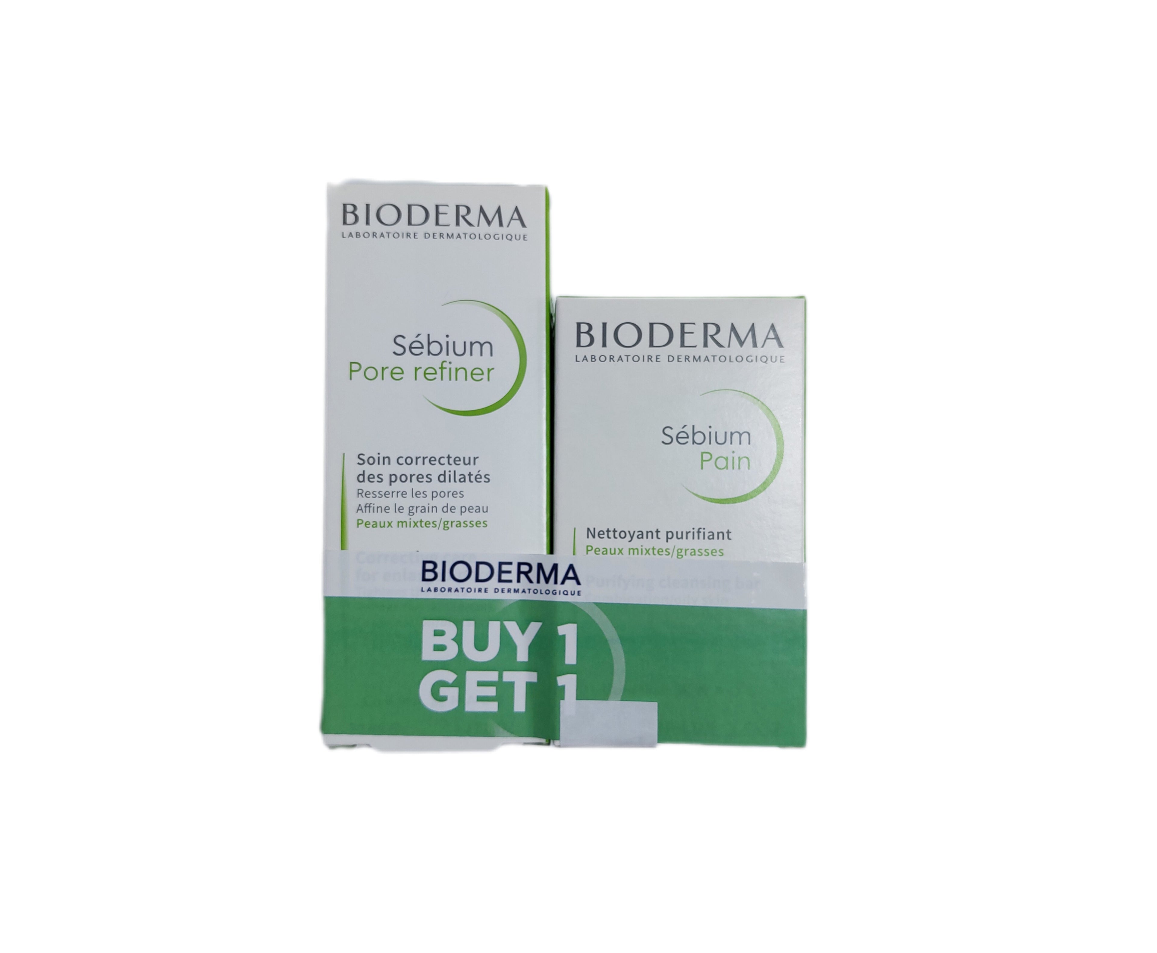Bioderma Sébium Pore Refiner B1G1 FREE Sébium Pain