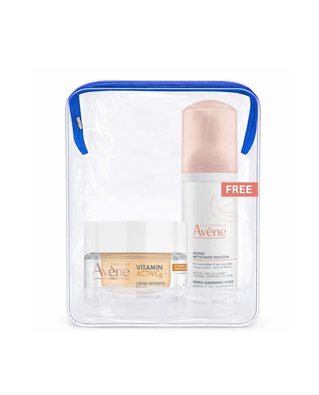 Avène ACTIVCg Radiance Intensive Cream BOGO FREE Avène Mousse Nettoyante